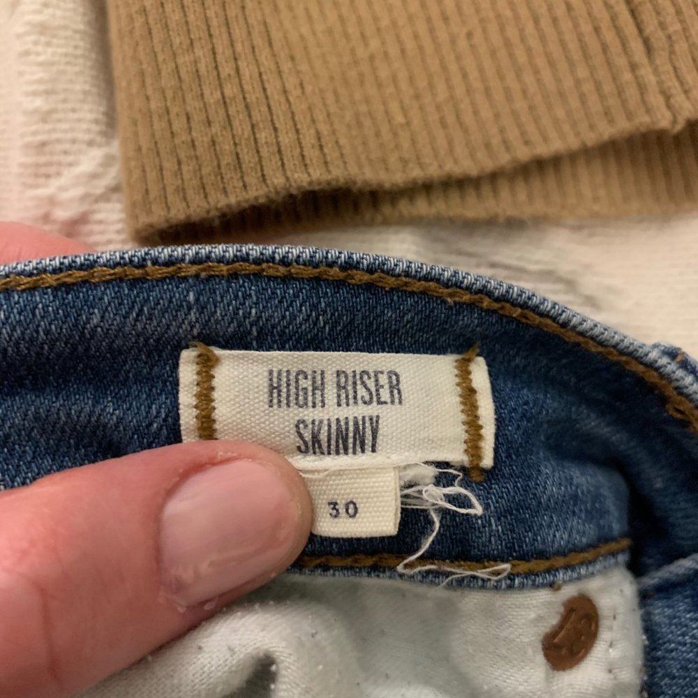 Madewell High Riser Skinny Jeans - Picture 6 of 7